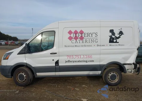 2016 Ford Transit-250 z USA, uszkodzony, nr VIN 1FTYR1CM5GKA31353